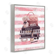 Ziwei Li | Pink Quilted Purse Fashion Books