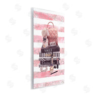Ziwei Li | Pink Quilted Purse Fashion Books