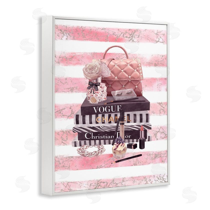Ziwei Li | Pink Quilted Purse Fashion Books
