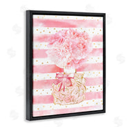 Ziwei Li | Striped Pink Floral Fashion Bouquet