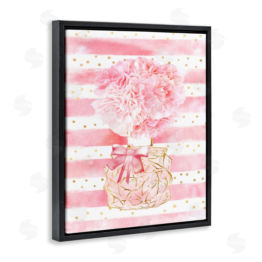 Ziwei Li | Striped Pink Floral Fashion Bouquet