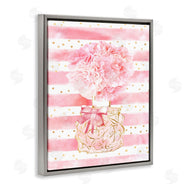 Ziwei Li | Striped Pink Floral Fashion Bouquet