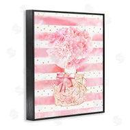 Ziwei Li | Striped Pink Floral Fashion Bouquet