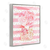 Ziwei Li | Striped Pink Floral Fashion Bouquet