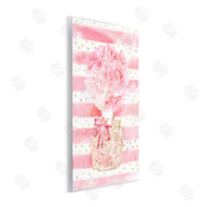 Ziwei Li | Striped Pink Floral Fashion Bouquet