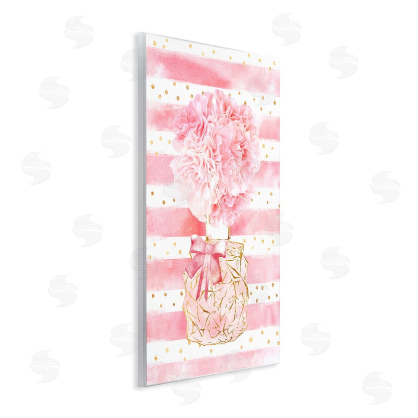 Ziwei Li | Striped Pink Floral Fashion Bouquet