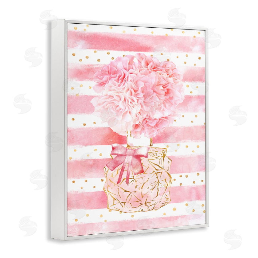 Ziwei Li | Striped Pink Floral Fashion Bouquet