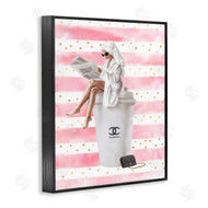 Ziwei Li | Coffee Fashionista Polka Dot Stripes