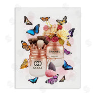 Ziwei Li | Fashion Cosmetic Jars Vibrant Butterflies