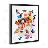Ziwei Li | Fashion Cosmetic Jars Vibrant Butterflies
