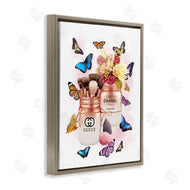 Ziwei Li | Fashion Cosmetic Jars Vibrant Butterflies