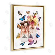 Ziwei Li | Fashion Cosmetic Jars Vibrant Butterflies