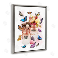 Ziwei Li | Fashion Cosmetic Jars Vibrant Butterflies
