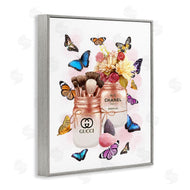 Ziwei Li | Fashion Cosmetic Jars Vibrant Butterflies
