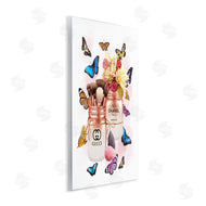 Ziwei Li | Fashion Cosmetic Jars Vibrant Butterflies