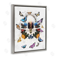 Ziwei Li | Fashion Buckle Purse Butterflies and Florals
