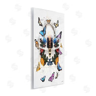Ziwei Li | Fashion Buckle Purse Butterflies and Florals