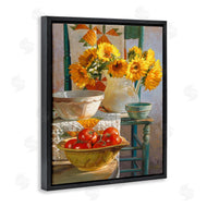 Heide Presse | Sunflower Country Chair Still Life