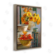 Heide Presse | Sunflower Country Chair Still Life