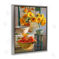 Heide Presse | Sunflower Country Chair Still Life