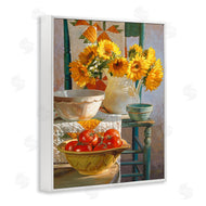Heide Presse | Sunflower Country Chair Still Life
