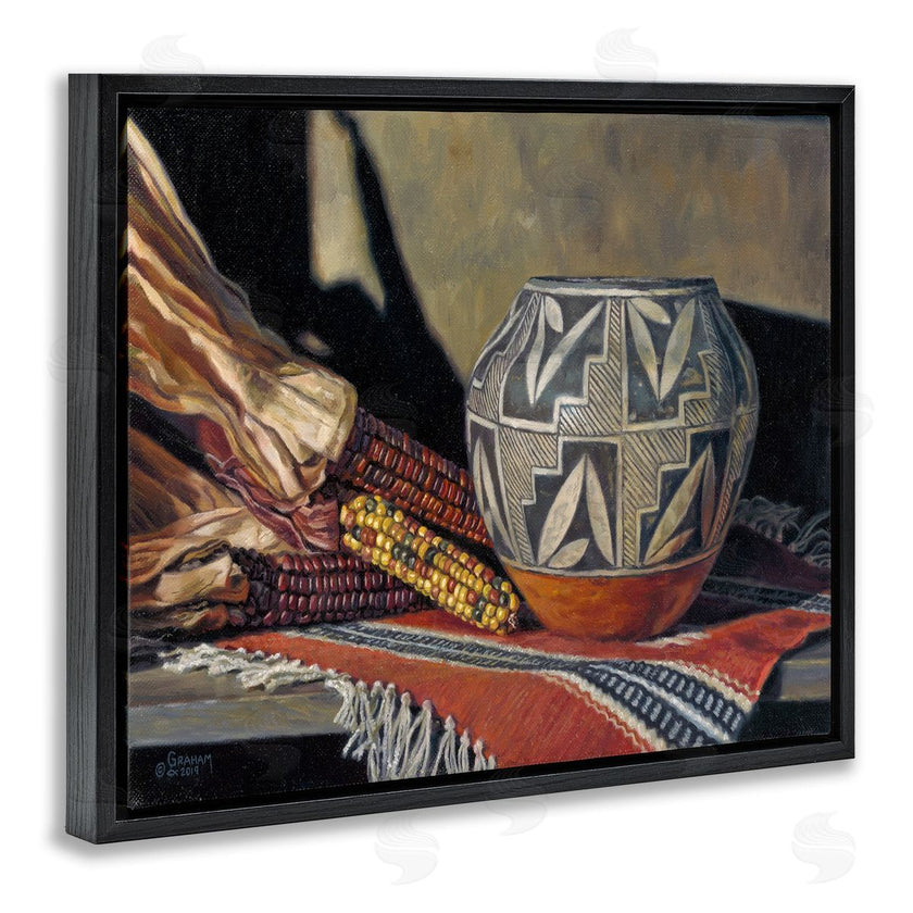 David Graham | Traditional Corn Harvest Native Pottery