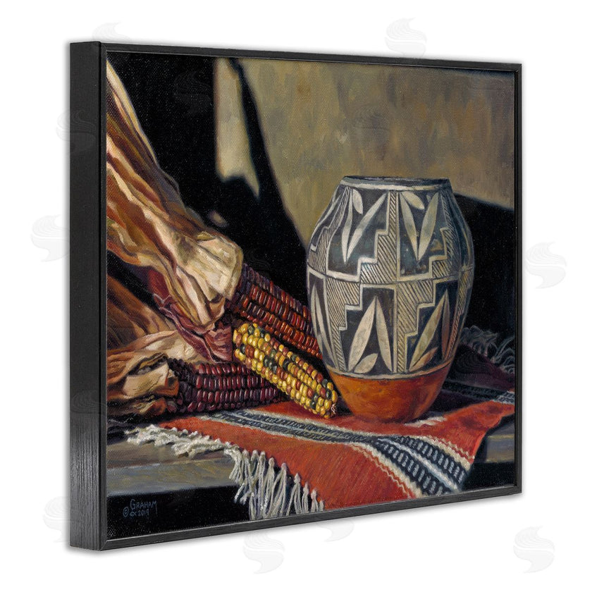 David Graham | Traditional Corn Harvest Native Pottery