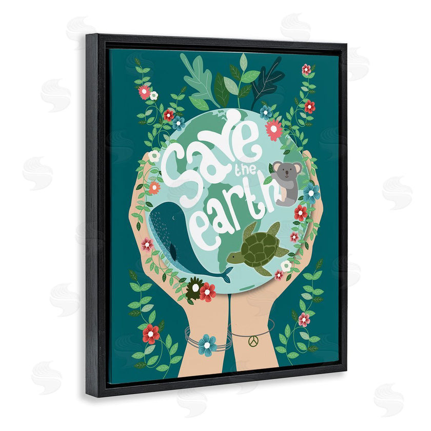 Hannah Heemsbergen | Save the Earth Quote with Animals