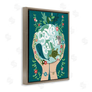 Hannah Heemsbergen | Save the Earth Quote with Animals