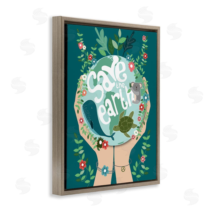 Hannah Heemsbergen | Save the Earth Quote with Animals