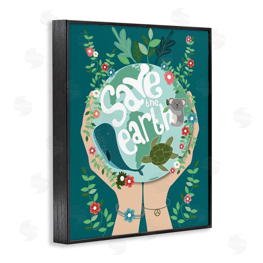 Hannah Heemsbergen | Save the Earth Quote with Animals