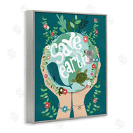 Hannah Heemsbergen | Save the Earth Quote with Animals