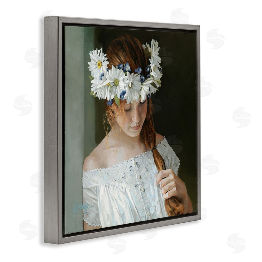 Heide Presse | Girl with Floral Daisy Crown