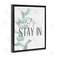 Kim Allen | Lets Stay In Phrase Plant Leaves