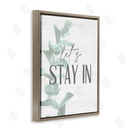 Kim Allen | Lets Stay In Phrase Plant Leaves