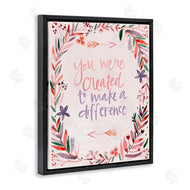 Katie Doucette | Created to Make a Difference Floral Border