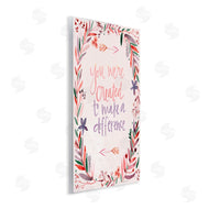 Katie Doucette | Created to Make a Difference Floral Border