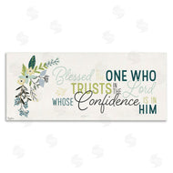 Gigi Louise | Confidence is in Him Faith Quote