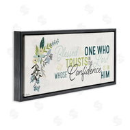 Gigi Louise | Confidence is in Him Faith Quote