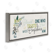 Gigi Louise | Confidence is in Him Faith Quote