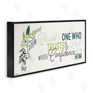 Gigi Louise | Confidence is in Him Faith Quote