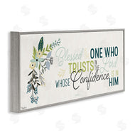 Gigi Louise | Confidence is in Him Faith Quote
