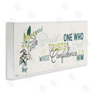 Gigi Louise | Confidence is in Him Faith Quote