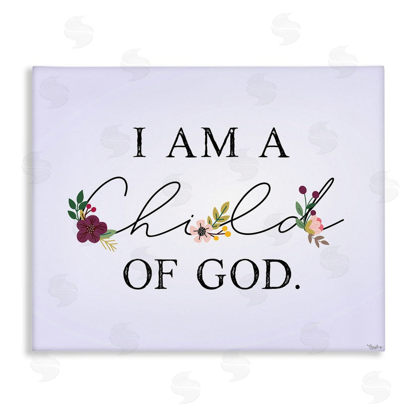 Gigi Louise | Floral Child Of God over Purple