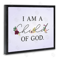 Gigi Louise | Floral Child Of God over Purple
