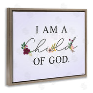 Gigi Louise | Floral Child Of God over Purple