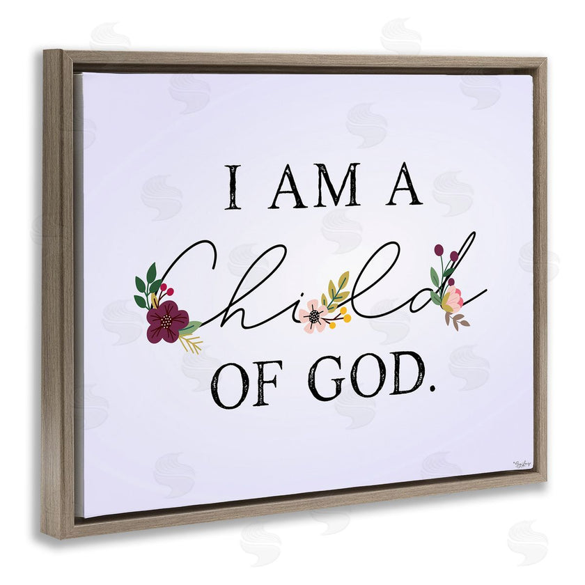 Gigi Louise | Floral Child Of God over Purple