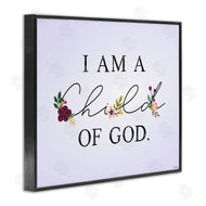 Gigi Louise | Floral Child Of God over Purple