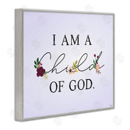 Gigi Louise | Floral Child Of God over Purple