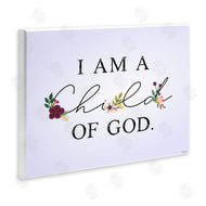 Gigi Louise | Floral Child Of God over Purple